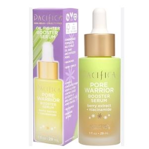 Pacifica Beauty Pore Warrior Booster Berry Extract Niacinamide 100% Vegan Serum